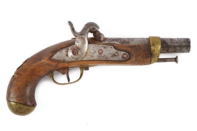 Pistola da gendarmeria a luminello di Mazzocchi