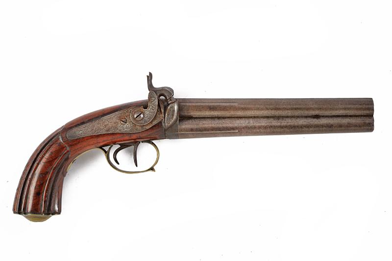 Pistola a luminello a canne sovrapposte