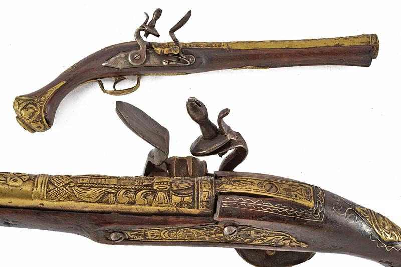 Pistola a pietra focaia