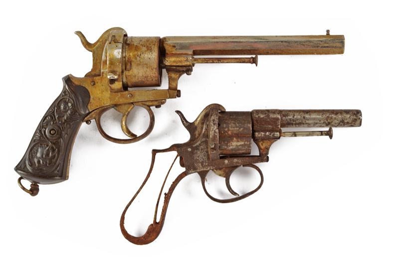 Lotto di due revolver a spillo