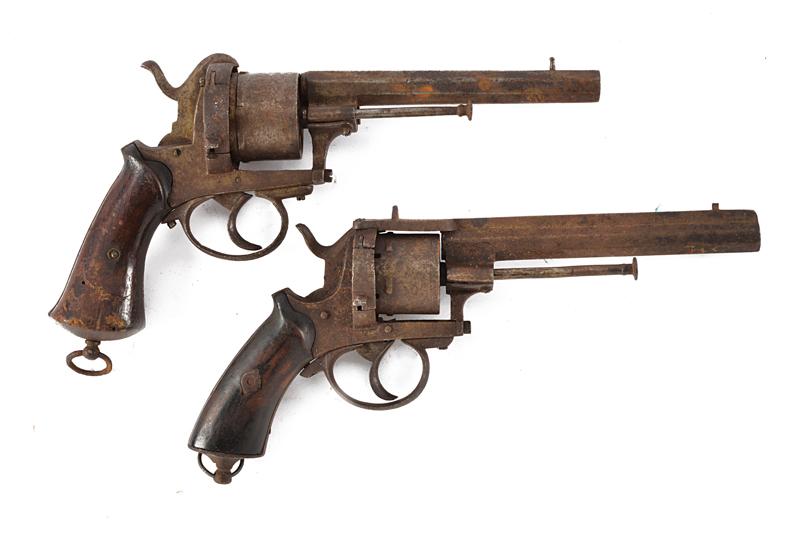 Lotto di due revolver a spillo