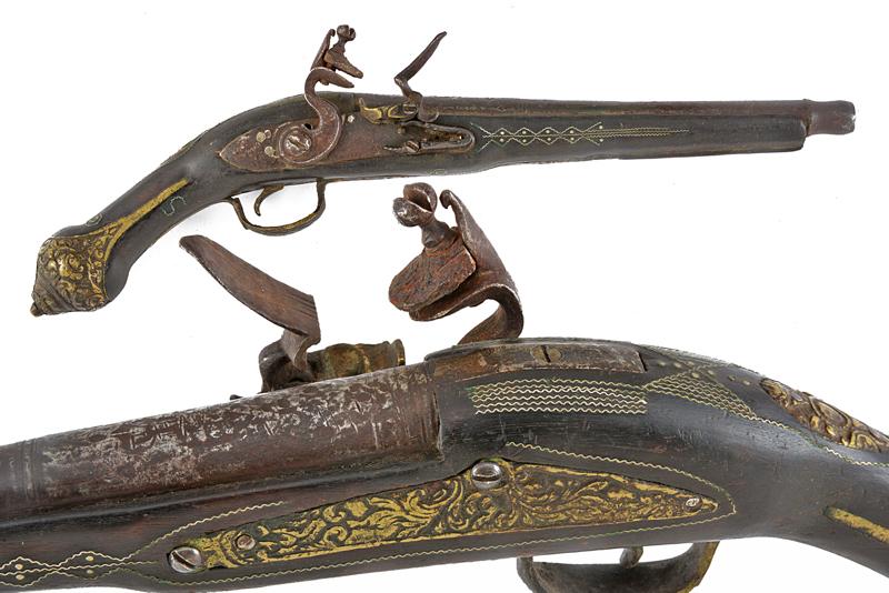 Pistola a pietra focaia