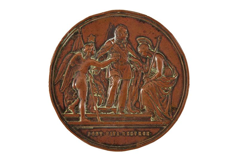 Vittorio Emanuele II, 1861-1878. Medaglia 1874 opus C. Moscetti.