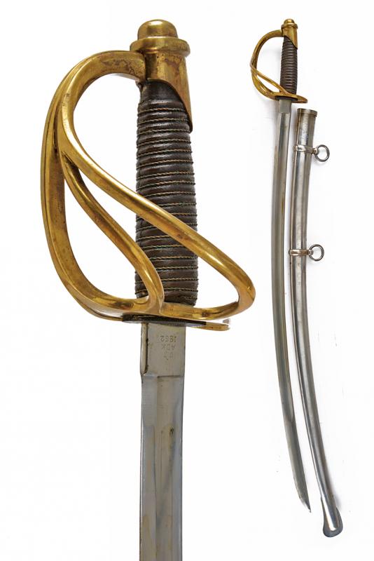 Sciabola da ufficiale di cavalleria, mod. 1860