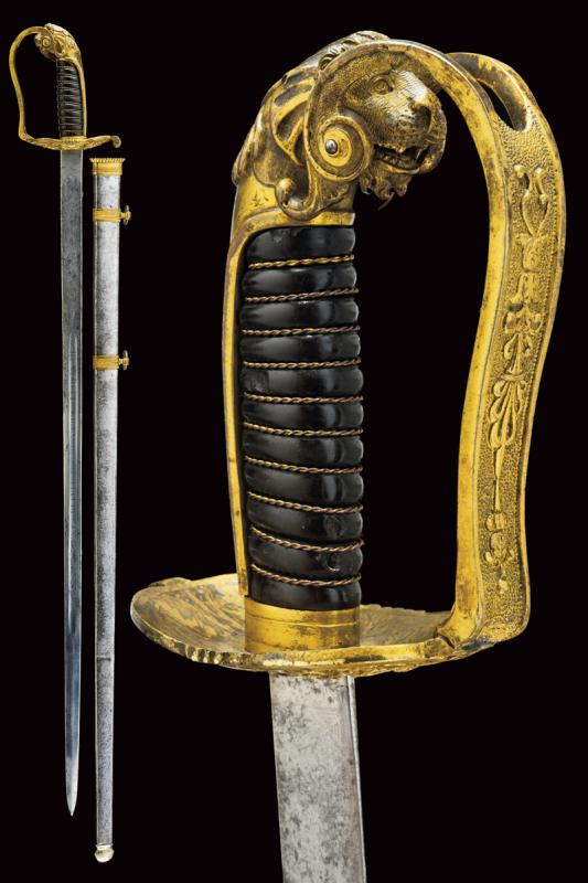 Spada da ufficiale della Guardia Civica Mod. 1847
