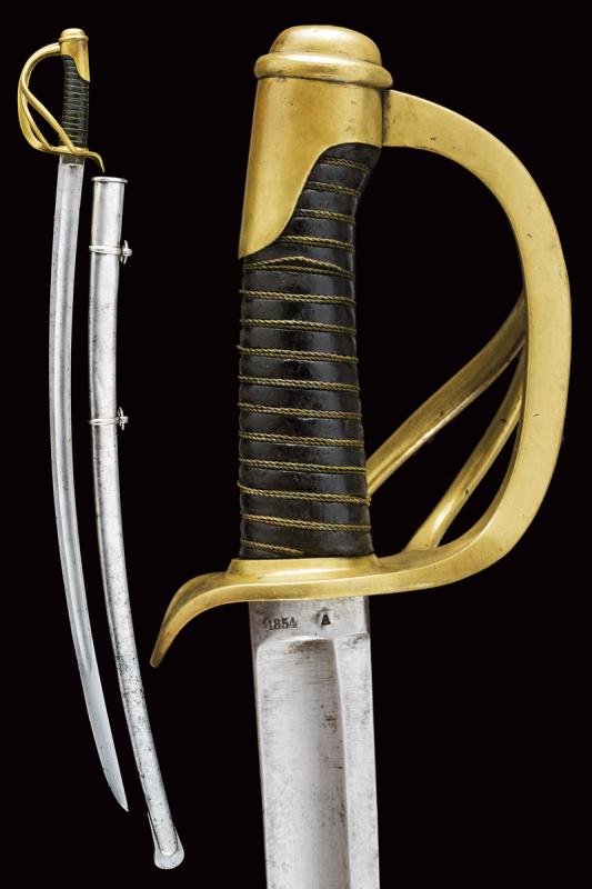Sciabola da artiglieria montata