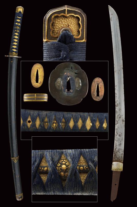 Mamori katana in koshirae handachi