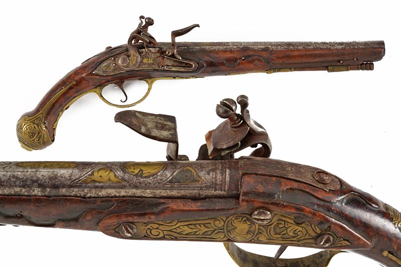 Pistola a pietra focaia del maestra "L Z"