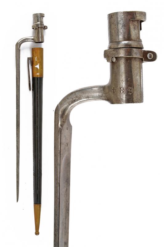 Baionetta a ghiera per fucile mod. 1822T