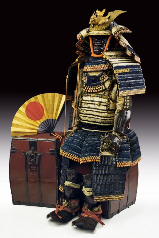 Importante Domaru gusoku (armatura da samurai)