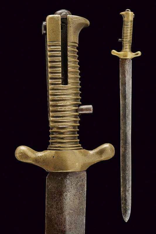 Baionetta Mod. 1843 per moschetto da artiglieri