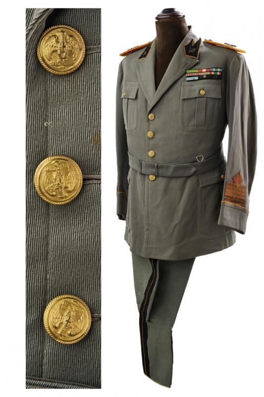Uniforme da console comandante della Milizia D.I.C.A.T.