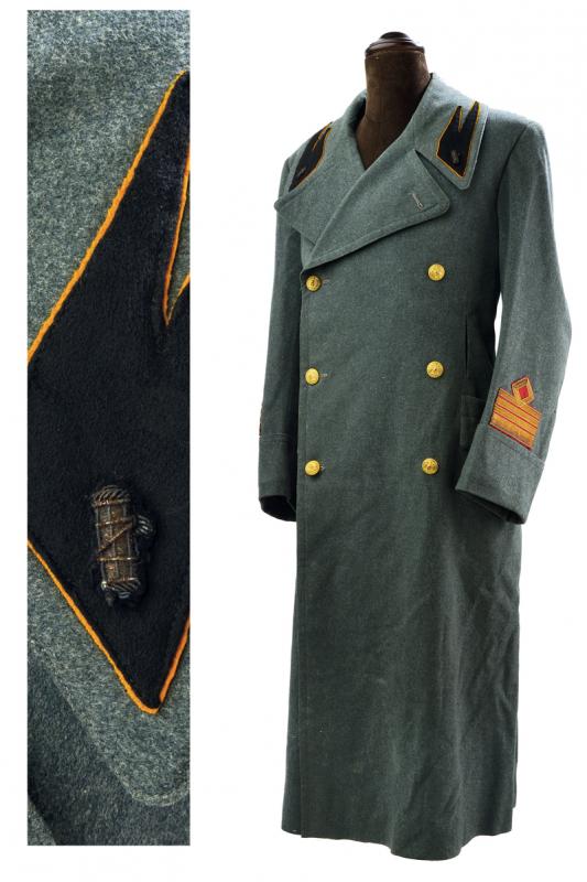 Pastrano da console comandante della Milizia D.I.C.A.T.
