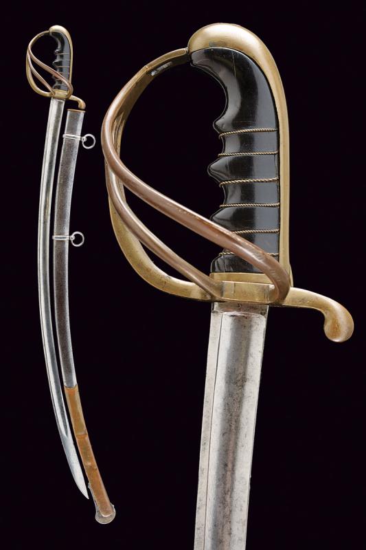 Sciabola da ufficiali d'artiglieria leggera Mod. 1819