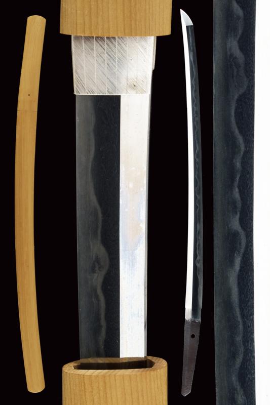 Elegante wakizashi in shirasaya