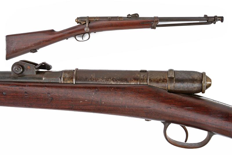 Moschetto Vetterli da cavalleria mod. 1870 con baionetta