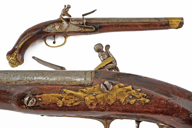 Pistola a pietra focaia
