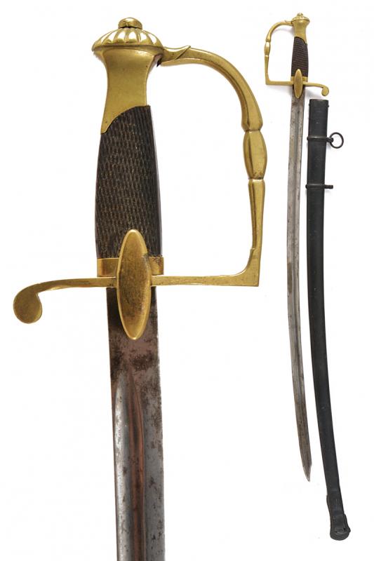 Sciabola Mod. 1833 per furieri e suonatori di fanteria