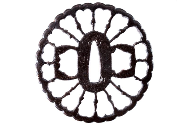Tsuba firmata Masakazu