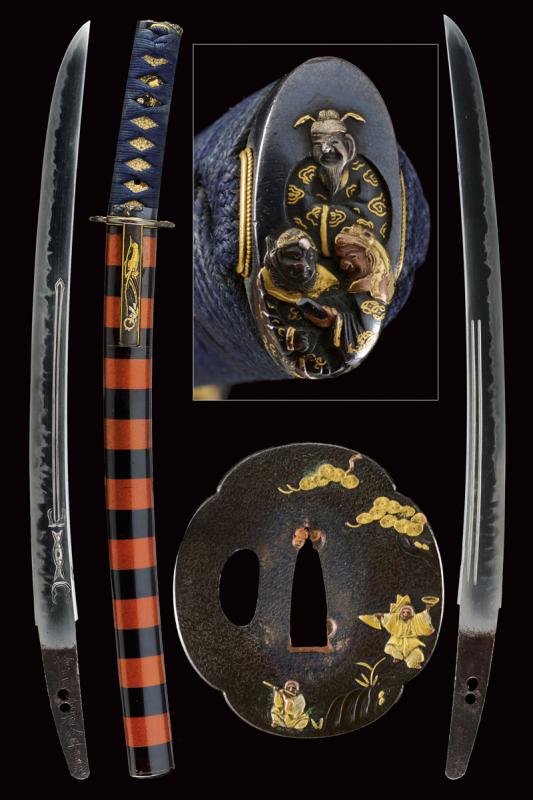 Bellissimo wakizashi gimei Sadatsugu