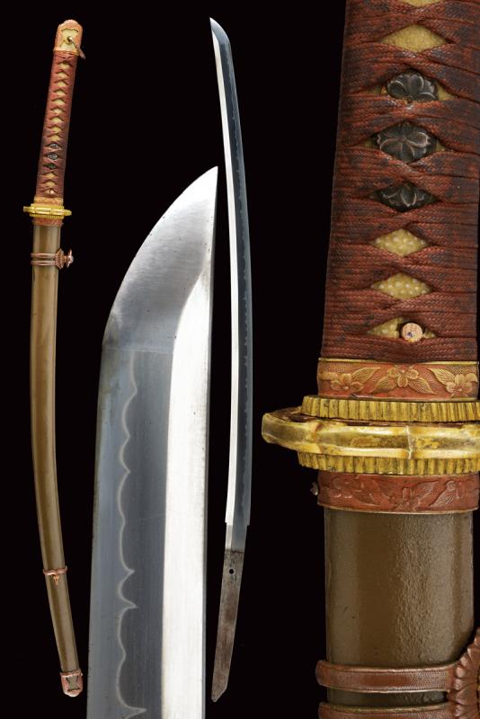 Katana gunto militare di scuola mino seki