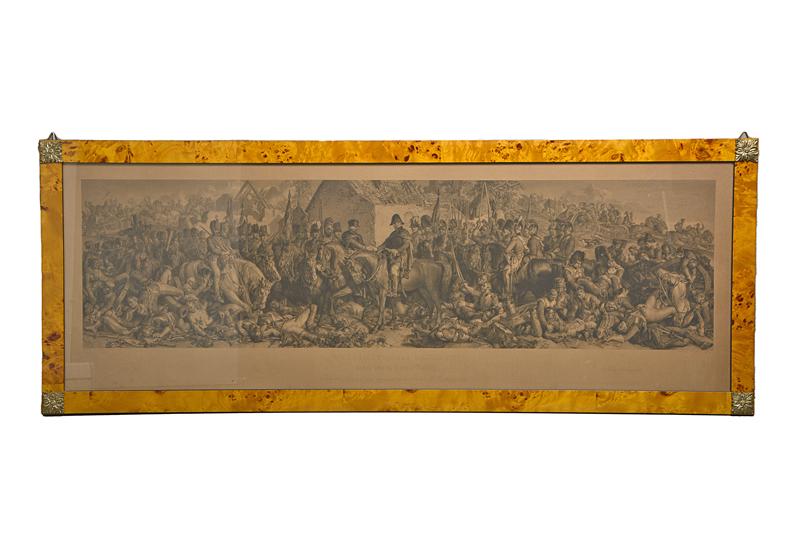 "Wellington and Blucher meeting after the battle of Waterloo"