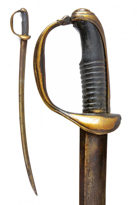 Sciabola mod. 1819 da ufficiale dei cacciatori