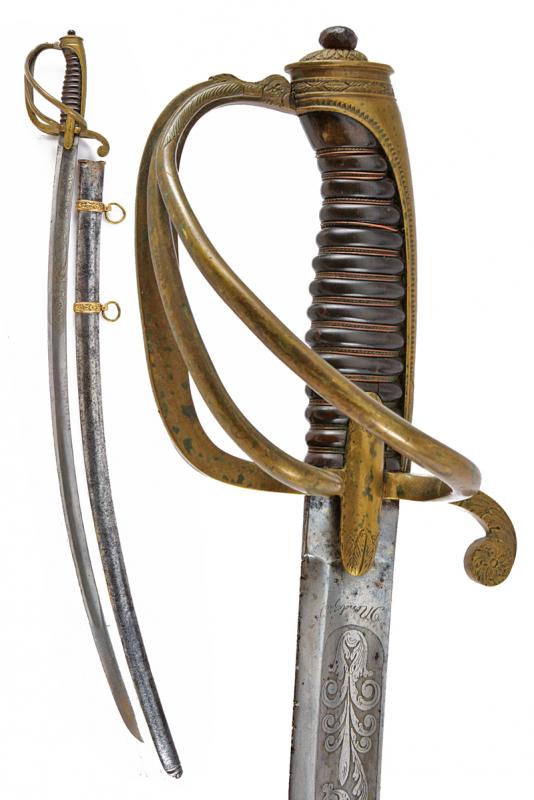 Sciabola per ufficiali superiori dei corpi a piedi mod. 1829