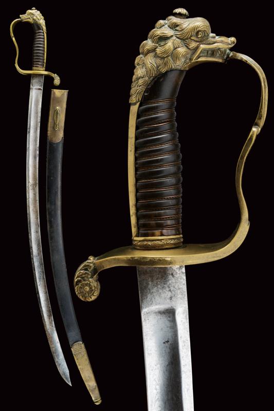 Sciabola mod. 1829 da ufficiale subalterno
