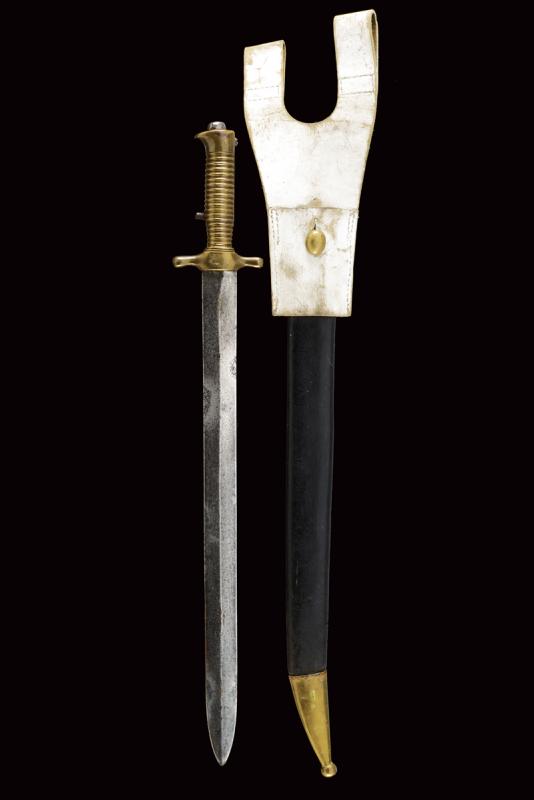 Baionetta Mod. 1843 per moschetto da artiglieri