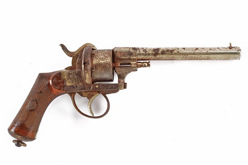 Revolver a spillo brevetto Oscar Malherbe