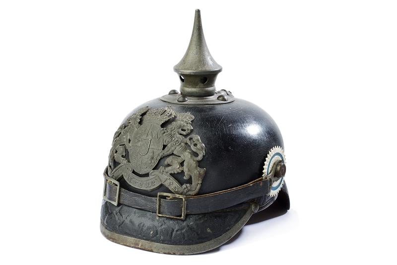 Pickelhaube da truppa di fanteria