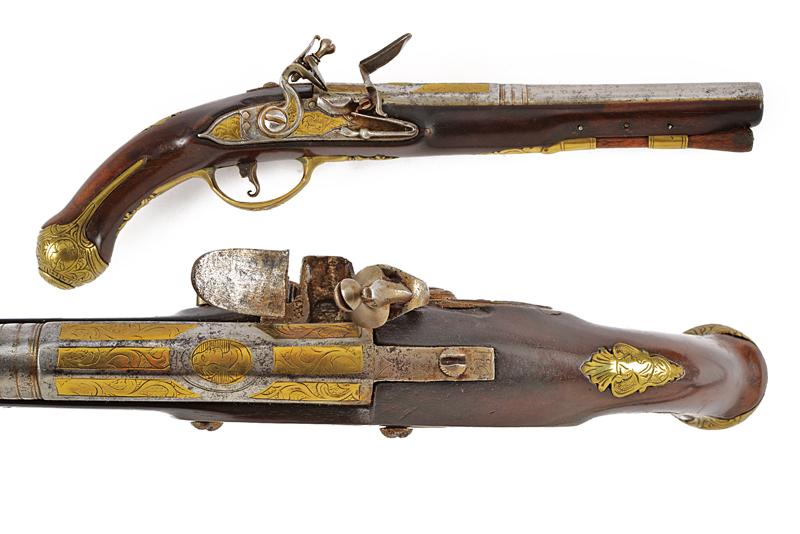 Pistola a pietra focaia