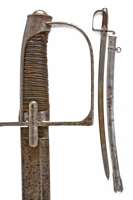 Sciabola per ufficiale dell'artiglieria a cavallo modello 1833