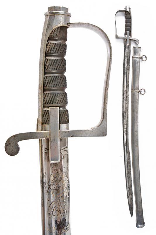 Sciabola da ufficiale mod. 1855 fuori ordinanza