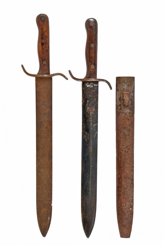 Lotto di due daghe da pioniere faschinenmesser Mod. 1915