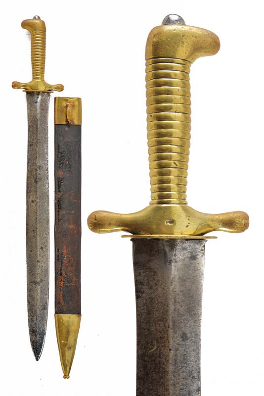Daga per sottufficiali e truppa della Brigata Guardie Mod. 1843