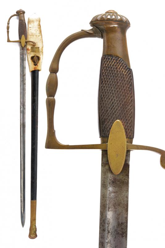 Sciabola Mod. 1833 da furieri e suonatori di fanteria