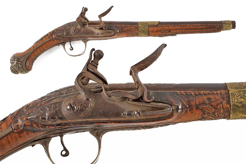 Pistola a pietra focaia