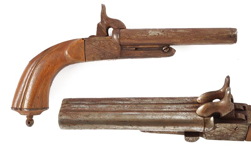 Pistola a spillo a due canne