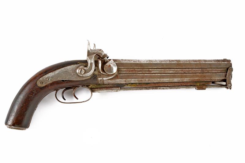 Pistola a luminello a due canne