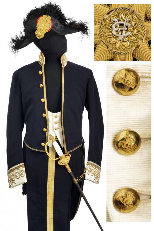Uniforme da Gentiluomo di Sua Maestà la Regina