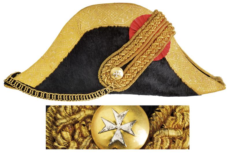 Feluca da cavaliere dell'Ordine di Malta