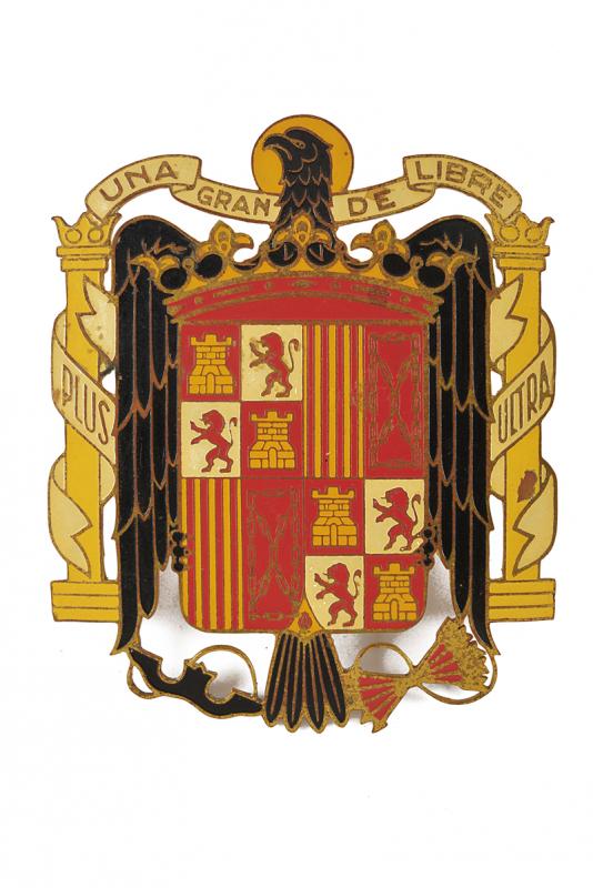 Grande fregio smaltato della Falange