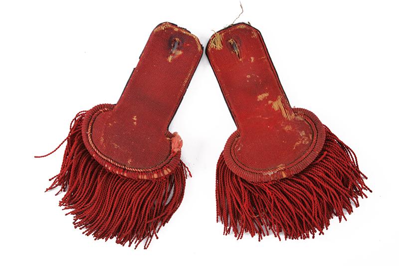 Paio di spalline da truppa di fanteria