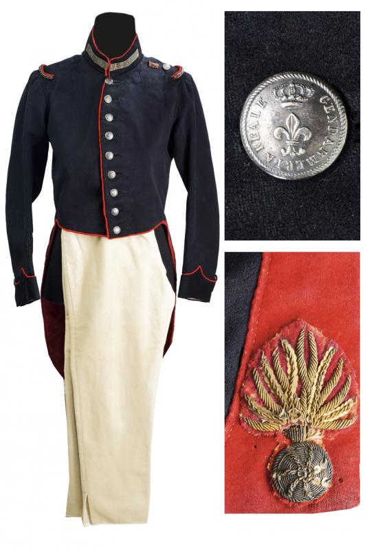 Marsina da Gendarmeria Borbonica