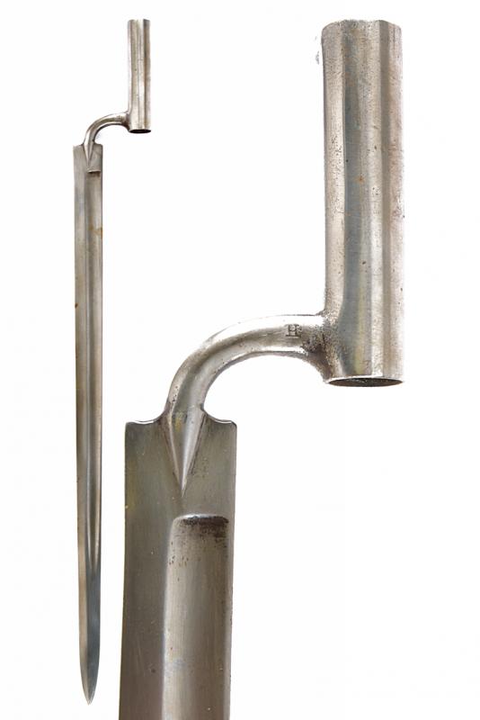Baionetta a manicotto Mod. 1842 , per fucile Kammerbuchse