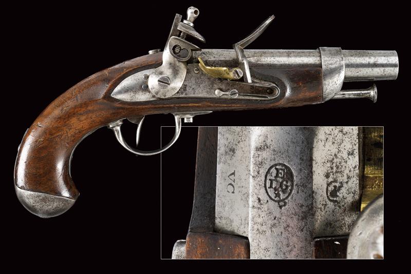 Pistola a pietra focaia da gendarmeria mod. 1816
