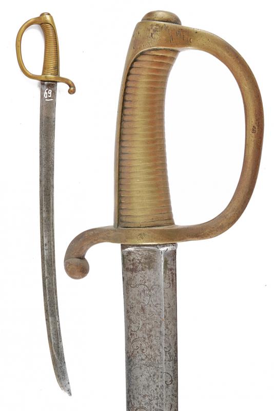 Interessante sabre briquet