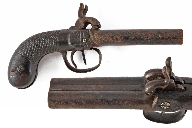 Pistola a luminello a due canne